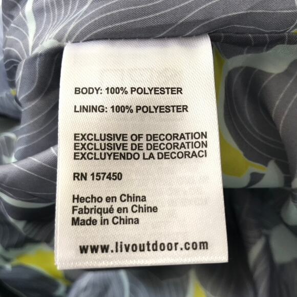 Liv Outdoor Rain Jacket Womens Small Light‎ Blue Utility Water Wind Resistant ** - Picture 7 of 10